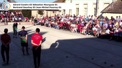 Demi-finales, 67ème Challenge Roger Audi, Thuellin 2017