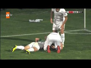 Bursaspor - 2 | Galatasaray - 2 | Gol: Volkan