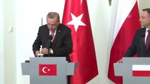 Cumhurbaşkanı Erdoğan - Polonya Cumhurbaşkanı Duda, Ortak Basın Toplantısı