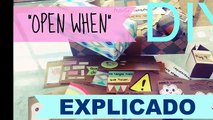 DIY ❤ Cartas Ábrela Cuando EXPLICADO ❤ OPEN WHEN ❤ Detalles para tu novio ❤