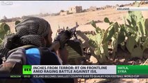 Inches from terror: RT on frontline amid raging battle against ISIS