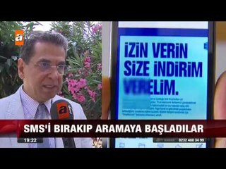 İzinsiz sms teröründe sinsi oyun! - 03.07.2015 - atv