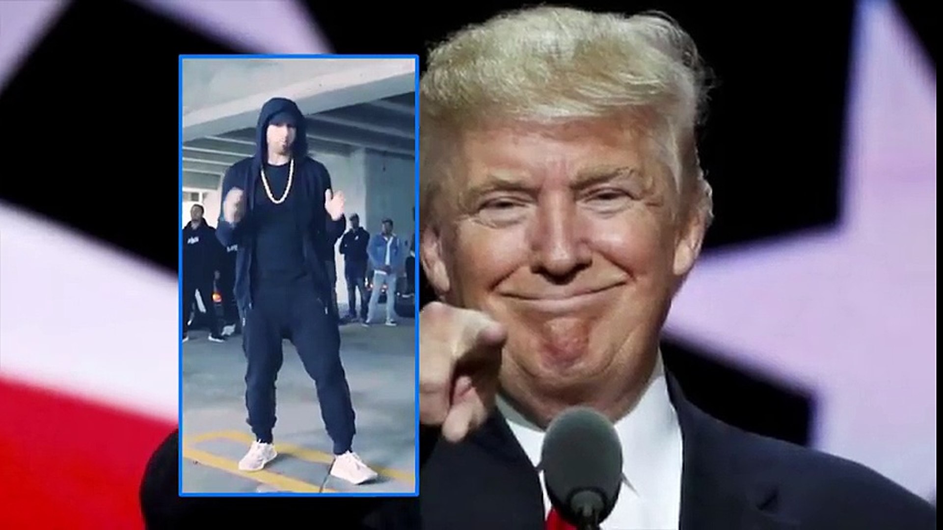 ⁣Eminem Supports Trump