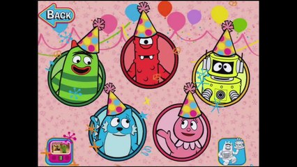 Yo Gabba Gabba! Birthday Party Part 2 - iPad app demo for kids - Ellie