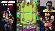 Clash Royale BANNED CARDS/DECK CHALLENGE (Royal Giant/Hogrider) Copying Best Decks From Top Players