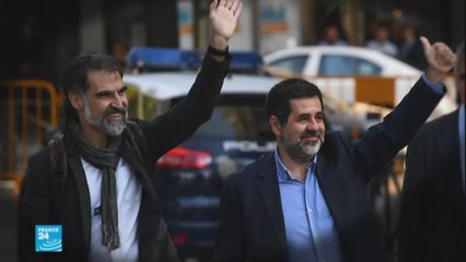 مدريد تعتقل قياديي أبرز منظمتين انفصاليتين في إقليم كاتالونيا