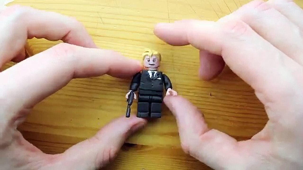 James Bond from Lego – Polymer Clay Tutorial