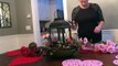 DIY Valentine Dining Room Decor Dollar Tree Items How-To