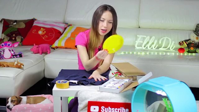 DIY - КАК СДЕЛАТЬ ПЫШНЫЙ ЛЕЖАК ДЛЯ СОБАКИ И КОШКИ - ЭЛЛИ ДИ СВОИМИ РУКАМИ | Elli Di Pets