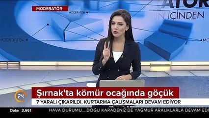 Şırnak'ta kömür ocağında göçük meydana geldi: Yaralılar var