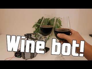 Engineer Creates Unnecessary But Wonderful Wine Robot