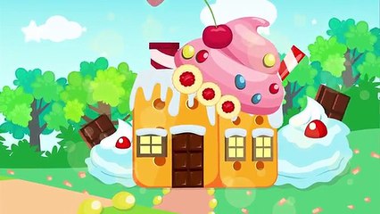 Shape for Kids Part 1 (Candybots) - Learn shape with candy Fruit - Circle, Square, Triangle.
