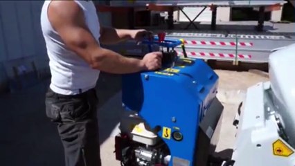 Bétonnière avec le porte-outils Kompact