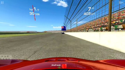 Real Racing 3 Gameplay - Hypercar in Indianapolis Motor Speedway