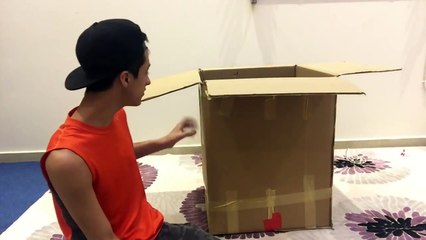 I MAILED MYSELF in a BOX to CHUCKY DOLL and IT WORKED!! (Human Mail Challenge) *GONE WRONG*