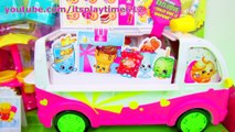 Shopkins Season 3 Scoops Ice Cream Truck with Play-Doh itsplaytime612