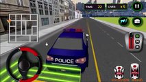 Polis arabası oyunu direksiyonlu araba oyunları