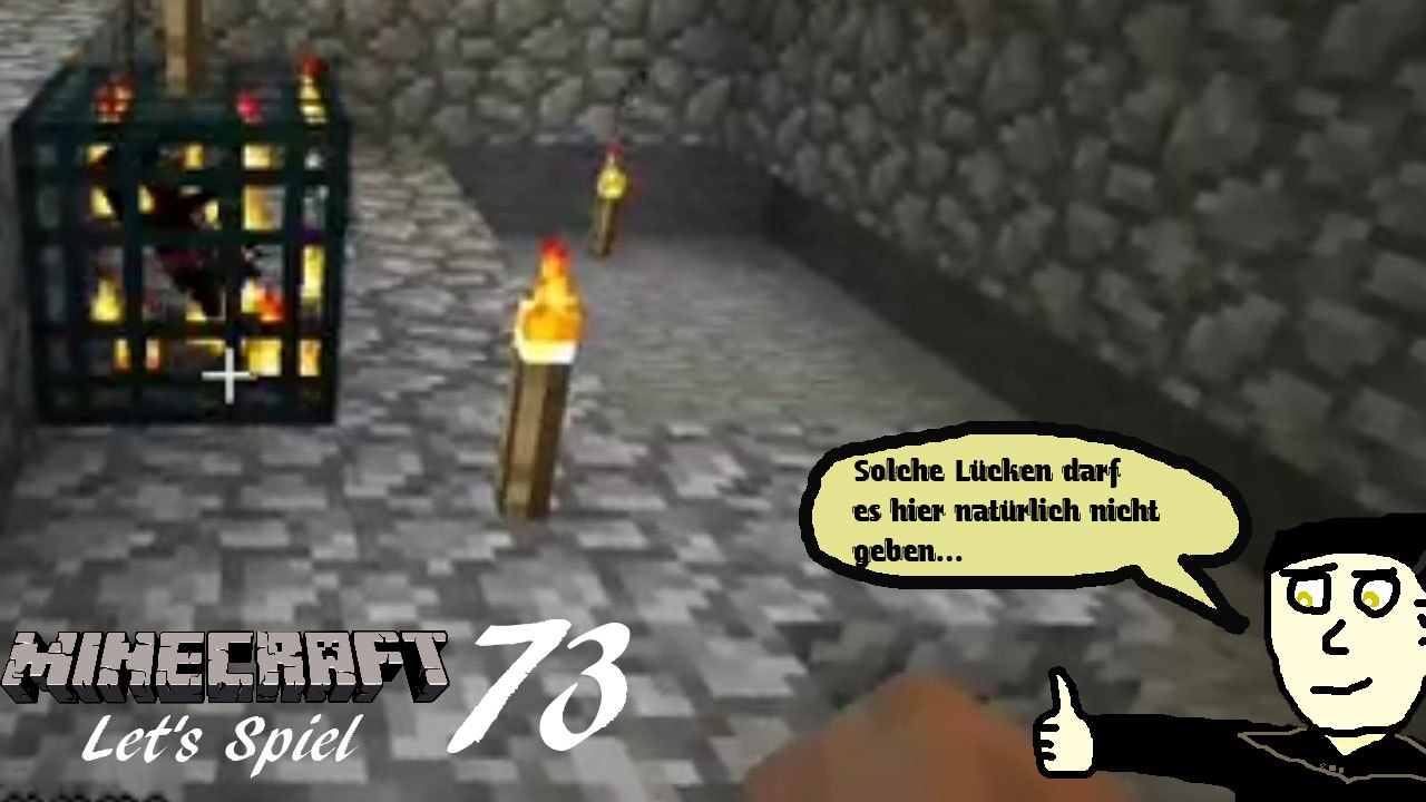 Minecraft 'Let's Spiel' (Let's Play) 73: Die Monsterfalle - Lückenfüllung