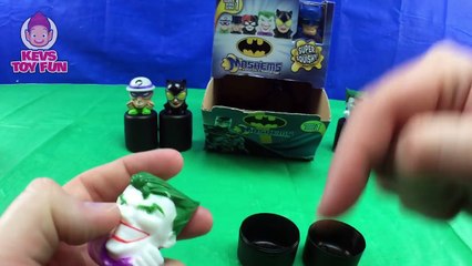 Batman Mashems Series 1 - Batman Charers Joker Harley Quinn Catwoman Riddler Toys KevsToyFun