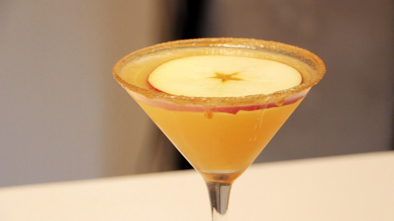 This Caramel Apple Martini is Your New Fav Fall Drink