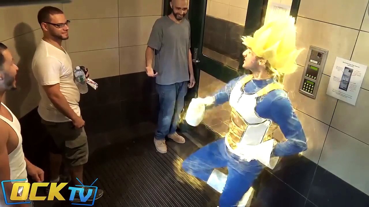 Broma Ascensor Dragon Ball Z (Prank Elevator)
