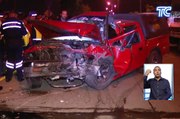 Cuatro heridos dejó un accidente de tránsito en el norte de Guayaquil