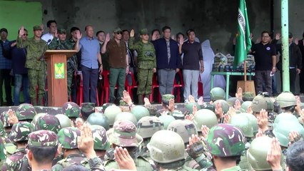 Philippines' Duterte says city liberated but battle continues