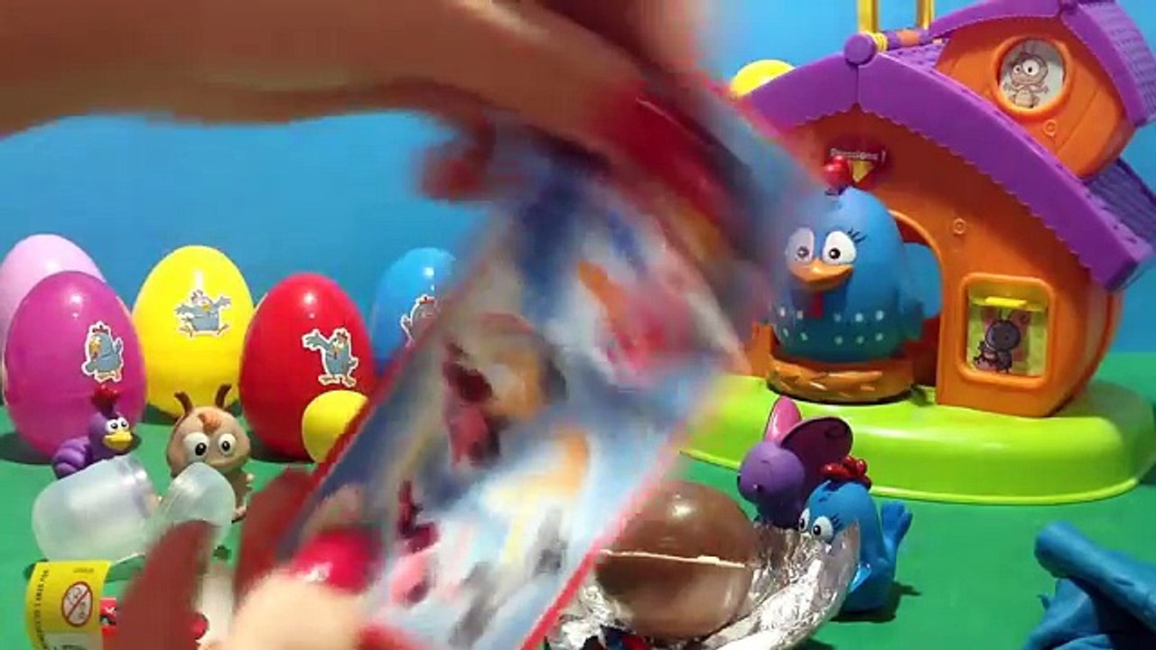 Galinha Pintadinha e o Ovo com Surpresa Casinha de Atividades Baratinha Borboletinha Toys Juguetes
