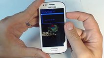 Samsung Galaxy S3 mini I8190N - How to reset - Como restablecer datos de fabrica
