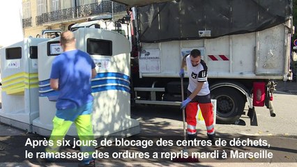 Marseille: le ramassage d'ordures reprend après 6 jours de grève