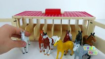 Horse Stables Playset for Kids!! Melissa and Doug Take along Show Horse