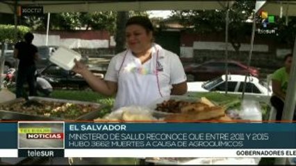 Salvadoreños promueven identidad alimentaria en Día de la Alimentación
