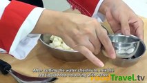 [Thai Dessert] Crispy Ruby - Red Water Chestnuts in Coconut Milk (Tub Tim Grob)