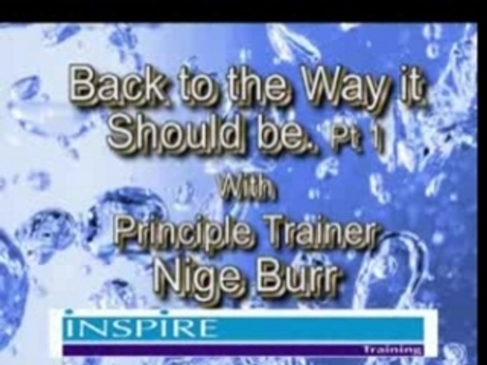 BEREAVEMENT - Inspire Bristol - Back to the Way it Should Be