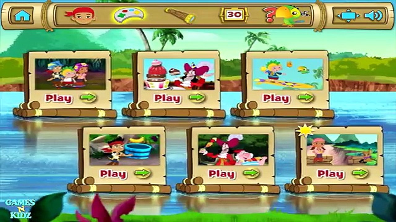 Jake & The Neverland Pirates: Jakes World Games - Disney Junior Game For Kids