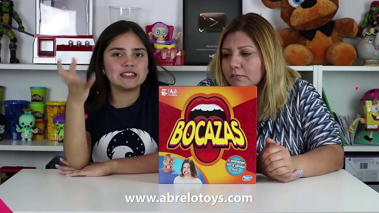 Bocazas El Juego de Mesa Jugamos a Bocazas El Juego I Abrelo Toys juegos de Mesa en Familia
