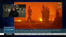 España: incendios forestales en Galicia dejan al menos 4 muertos