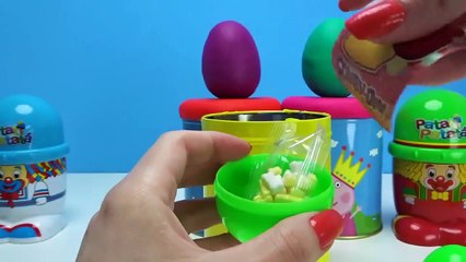 Galinha Pintadinha Surpresa Massinha Play Doh na lata Peppa Pig Patati Patatá Luna Brinquedos Toy