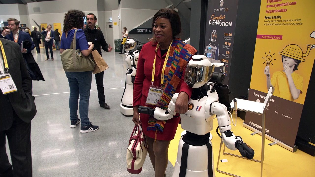 Leenby, le robot mobile de Cybedroid (TV)