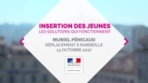 Déplacement de Muriel Pénicaud à Marseille sur l'insertion professionnelle