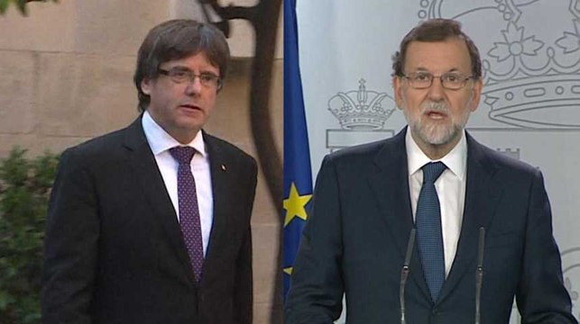Dialogue, clarté, confusion... : le dialogue de sourds entre Puigdemont et Rajoy