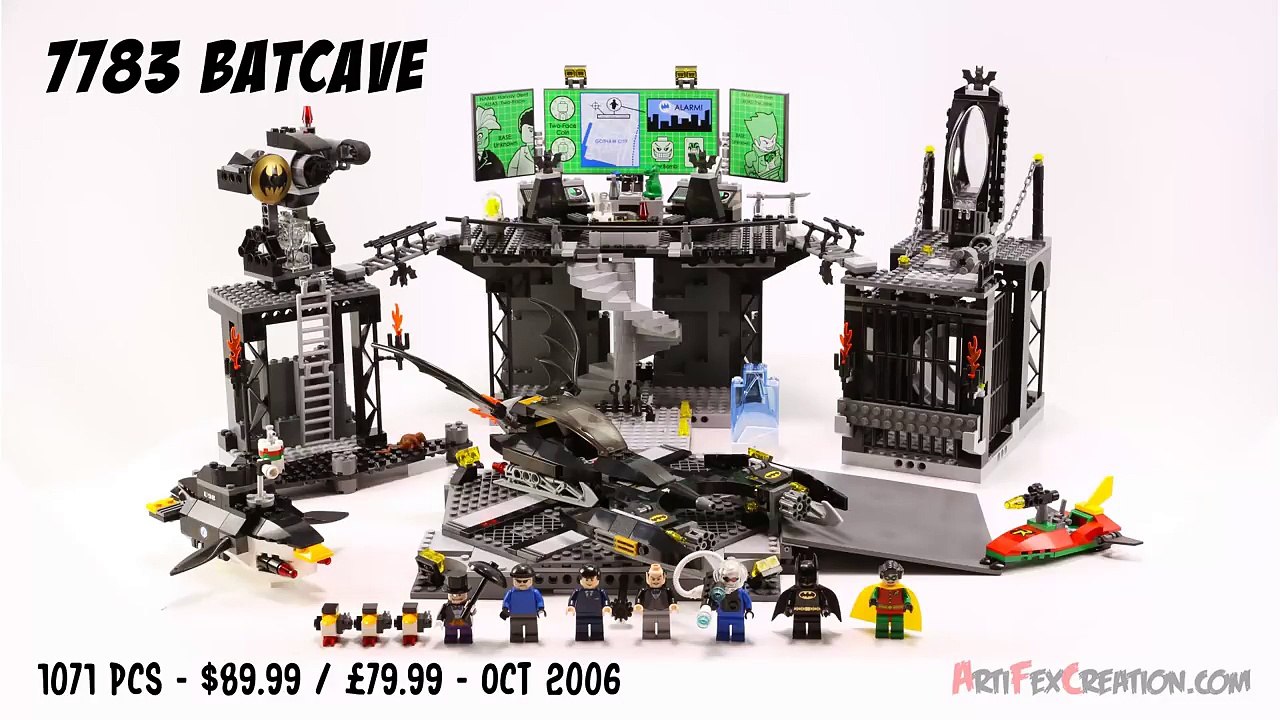 Lego Batman BATCAVE: Penguin and Mr. Freezes Invasion 7783 DC Comics Super Heroes Build Review
