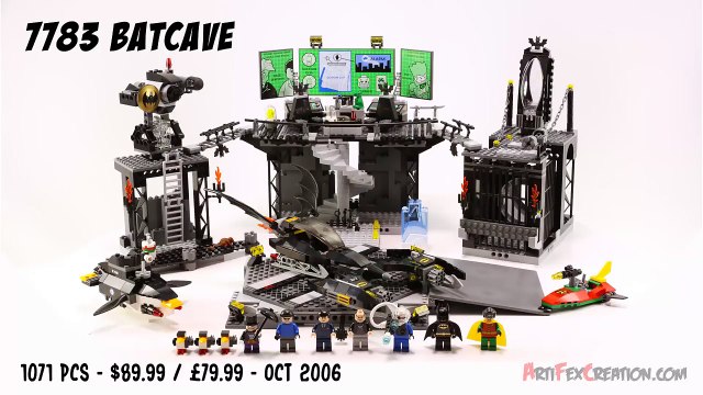 Lego Batman BATCAVE: Penguin and Mr. Freezes Invasion 7783 DC Comics Super Heroes Build Review