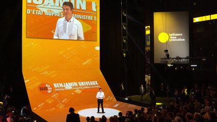 BANG - Benjamin Griveaux Secrétaire d'État auprès du ministre de l'Économie et des Finances.