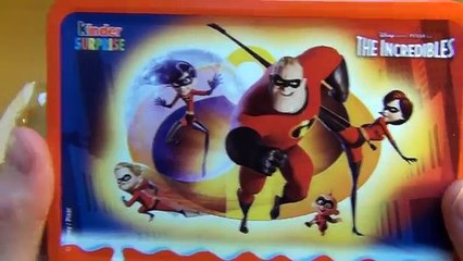 Kinder Surprise Steel-Box [Disney Pixar The Incredibles Special Edition]