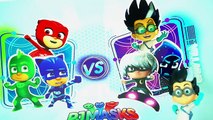 PJ MASKS CATBOY OWLETTE and GEKKO Escape from ROMEOS Trap . SLIME, TOYS and SURPRISES