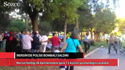 Mersin’de patlama!