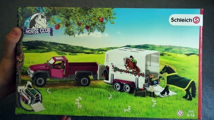 Schleich Horse Club - Pickup mit Pferdeanhänger - Unboxing & Zusammenbau