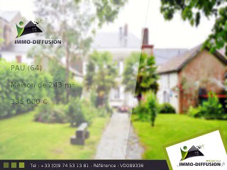 Maison A vendre Pau 243m2 - 335 000 Euros