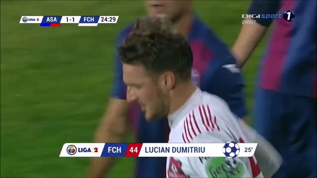 1-1 Lucian Dumitriu Goal Romania Liga II - 17.10.2017 ASA Târgu Mureș 1-1 FC Hermannstadt